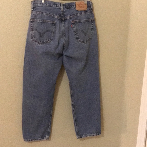 Levi’s 550 vintage 34 x 30 nicely worn 100% cotton - Picture 5 of 5